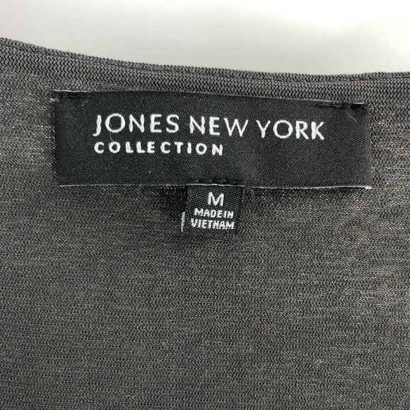 Jones New York Collection Womens Blouse size M - Picture 7 of 9